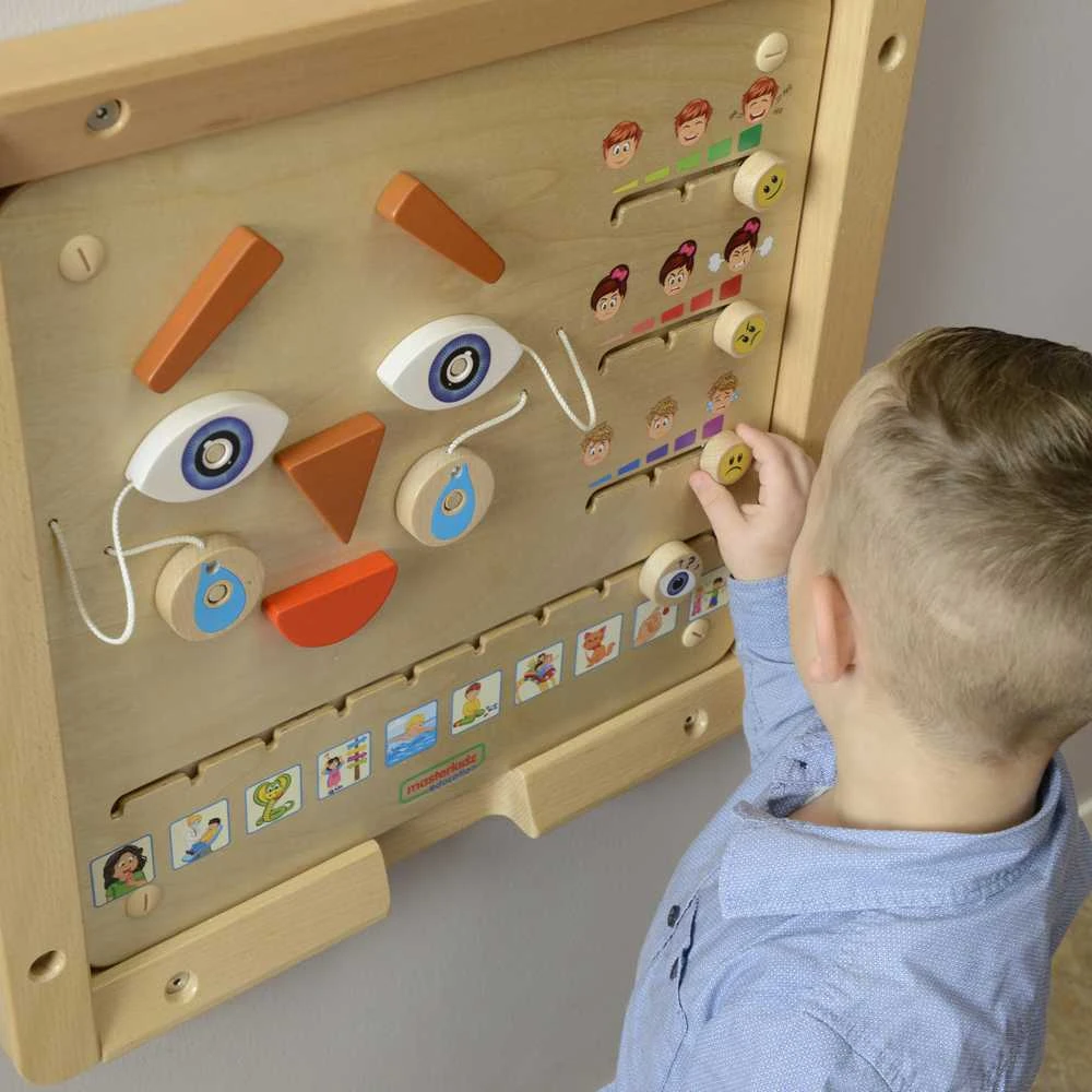 MASTERKIDZ Edukacinė Lenta Kaip Jūs Jaučiatės? Emocijų Mokymasis