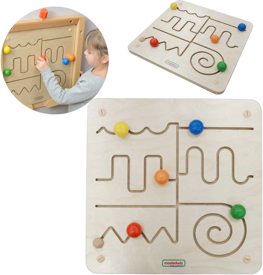MASTERKIDZ Edukacinė lenta Labirintas Montessori
