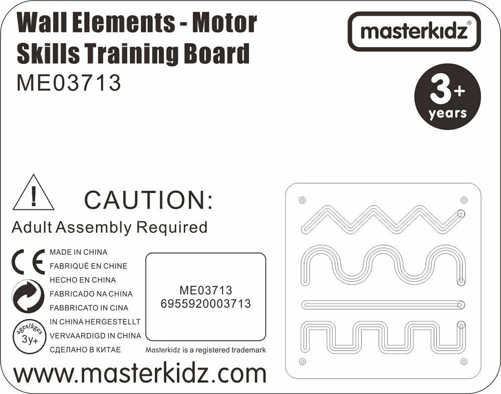MASTERKIDZ Montessorinio Lavinimo Stalas Mažai Motorikai