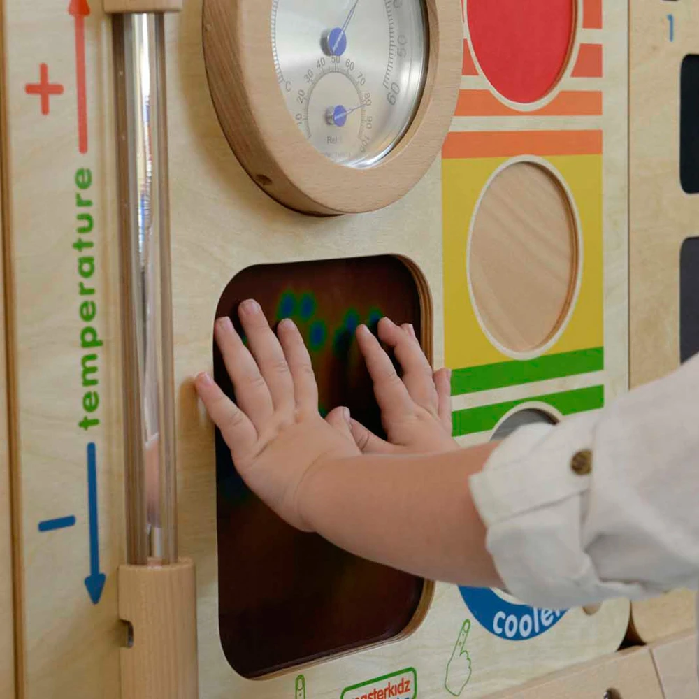 Sensorinė edukacinė sieninė lentelė Temperatūra MASTERKIDZ Flex