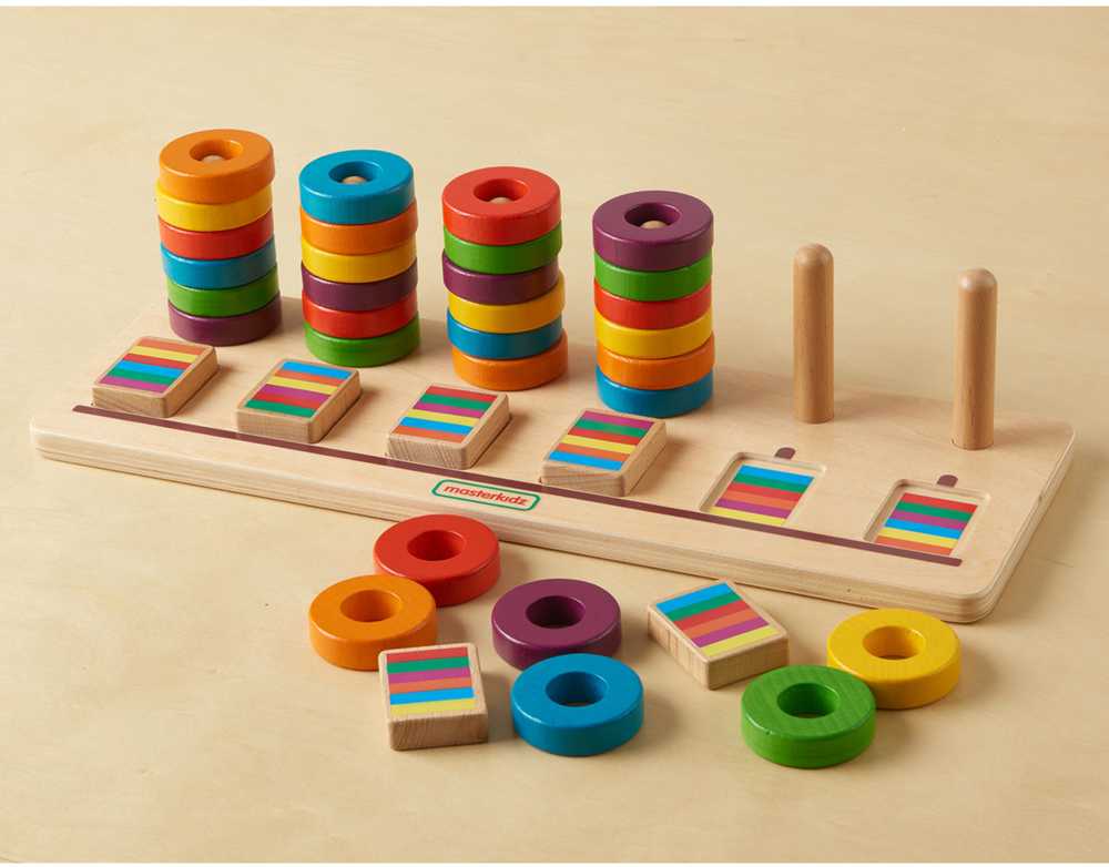 MASTERKIDZ galvosūkių mokymosi skaičiavimas ir spalvos Montessori rūšiuotojas