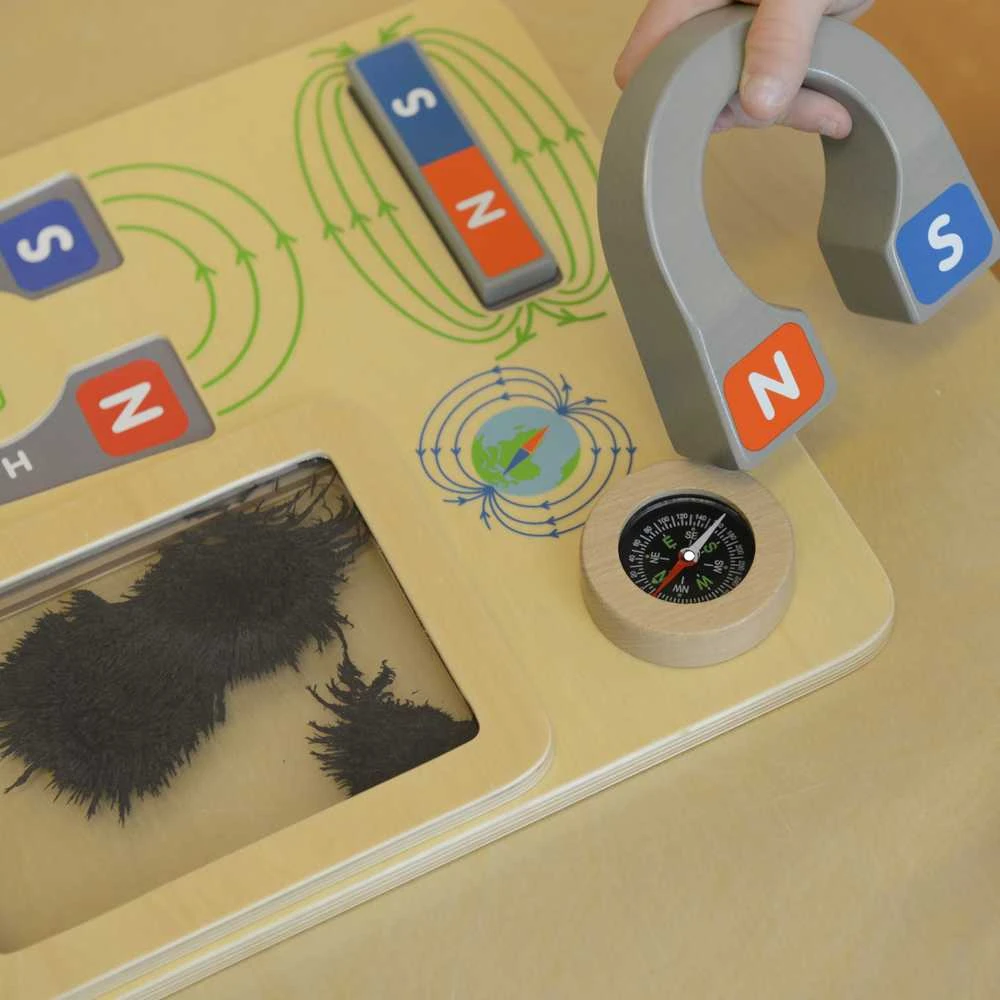 Masterkidz Magnetinė Edukacinė Lenta Kompasas Montessori