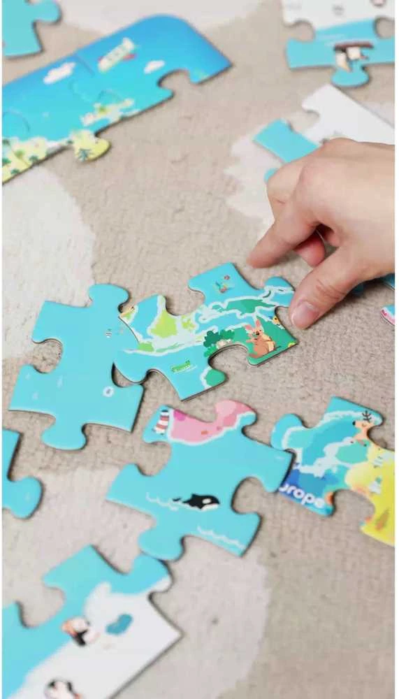 Dėlionė Classic World Puzzles Žemėlapis