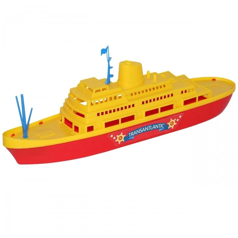 Polesie Wader QT kruizinis laivas vonios žaislas Transantlantic 45cm