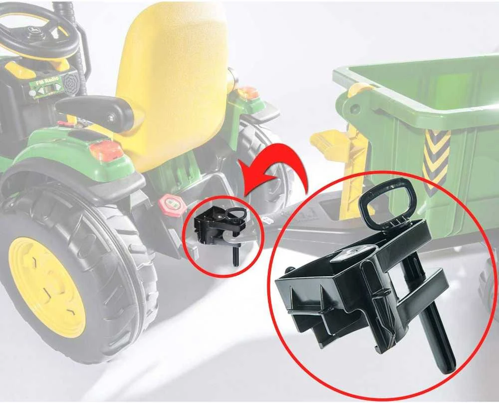 „Rolly Toys“ adapteris „Peg Perego“ akumuliatoriniams traktoriukams