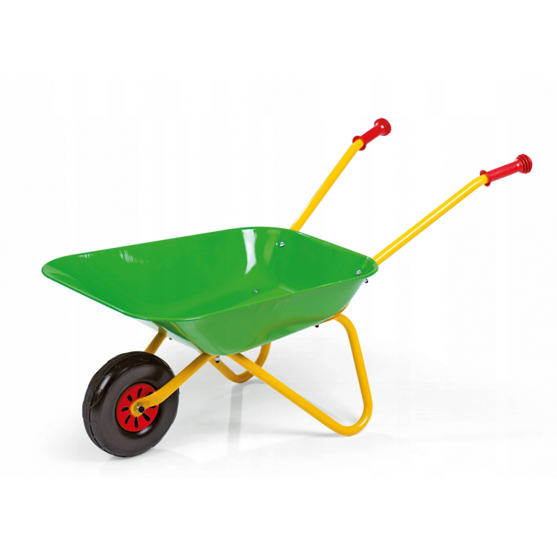 Rolly Toys Metalinė Sodo Vežimėlis Žalias 25kg
