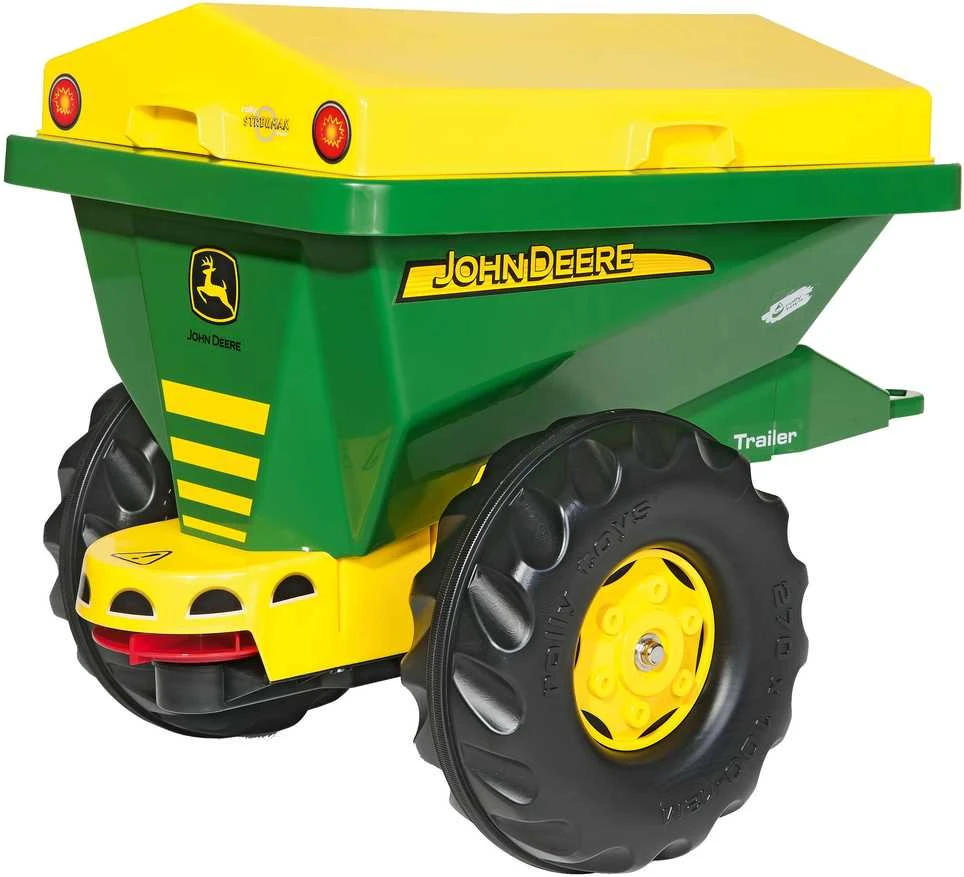 Rolly Toys Priekaba / Sėjiklis Smėlio Barstytuvas 2 in 1 John Deere