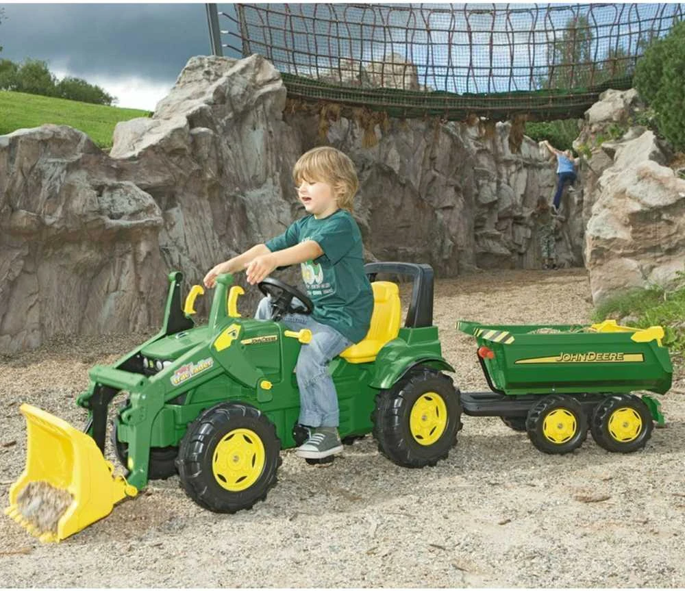 Rolly Toys „Rolly Toy RollyTrailer“ tracheris Halfpipe John Deere