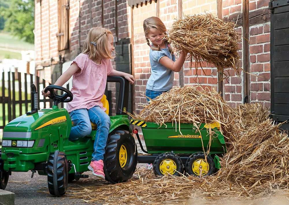 Rolly Toys „Rolly Toy RollyTrailer“ tracheris Halfpipe John Deere