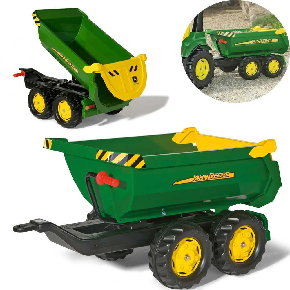 Rolly Toys „Rolly Toy RollyTrailer“ tracheris Halfpipe John Deere