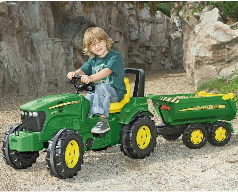 Rolly Toys „Rolly Toy RollyTrailer“ tracheris Halfpipe John Deere