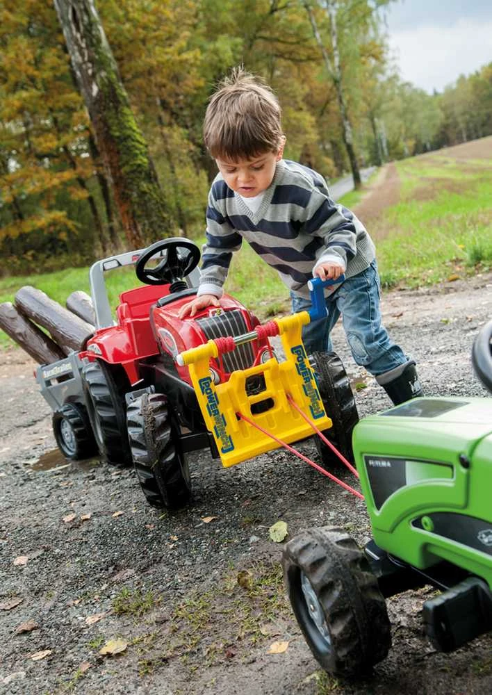 Rolly Toys RollyJunior RT pedalinis traktoriukas su priekaba