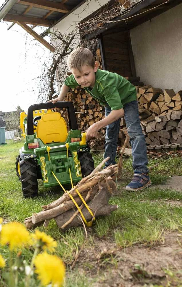 Rolly Toys Ritininiai žaislai gervės John Deere Winch į traktorus