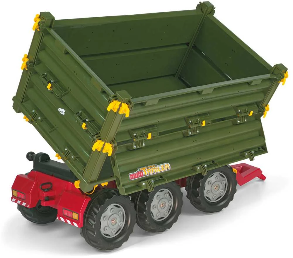 Rolly Toys rollyTrailer didelė trijų ašių priekaba „Multi Trailer“