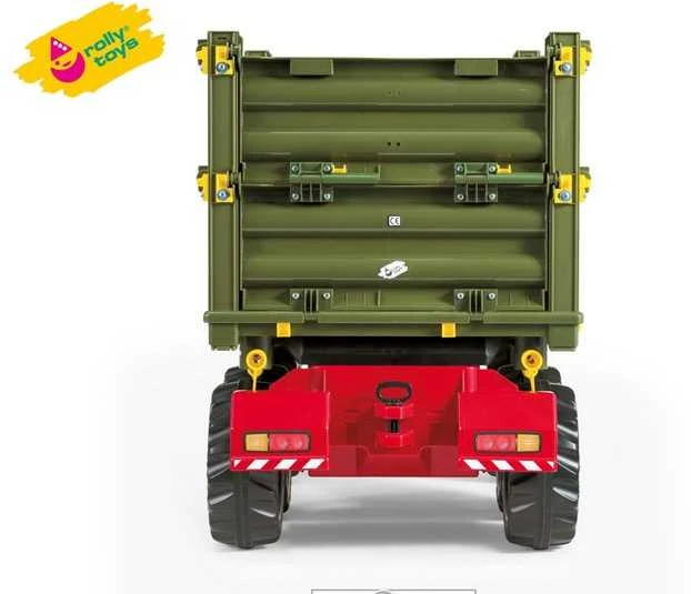 Rolly Toys rollyTrailer didelė trijų ašių priekaba „Multi Trailer“