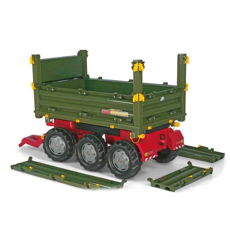 Rolly Toys rollyTrailer didelė trijų ašių priekaba „Multi Trailer“