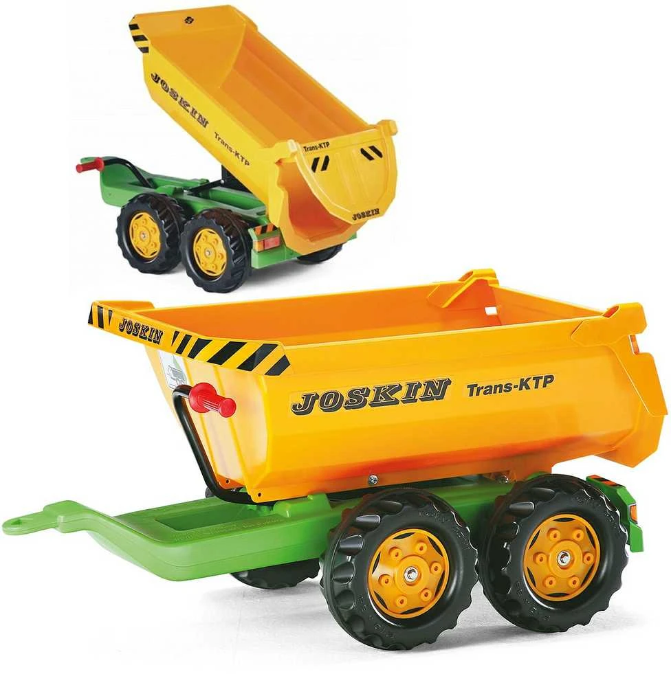 Rolly Toys Rolly žaislas „RollyTrailer“ traukinio trapperis pusiau vamzdis Joskinas