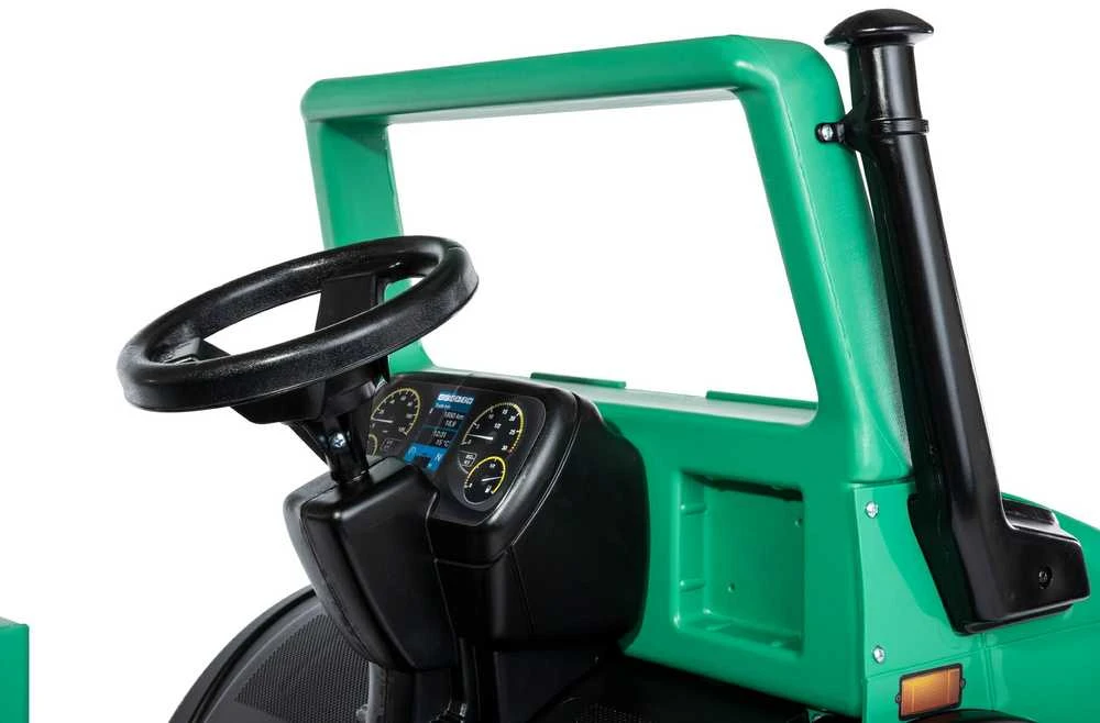 Pedalinis sunkvežimis Rolly Toys RollyUnimog Forst Mercedes-Benz su gervė
