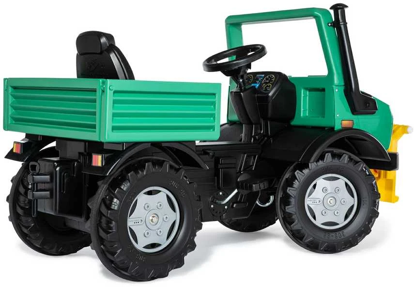 Pedalinis sunkvežimis Rolly Toys RollyUnimog Forst Mercedes-Benz su gervė
