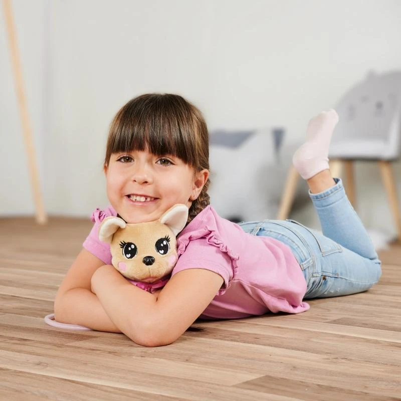 Interaktyvus pliušinis šuniukas su RC pavadėliu ir nuotolinio valdymo pultu, SIMBA