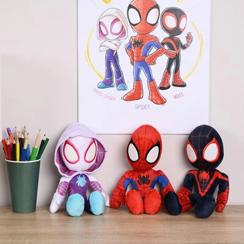 Mattel Pliušinis žaislas Simba Disney Marvel Spidey, mėlynas, 25 cm