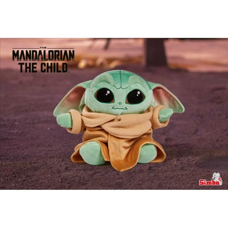 Mattel Disney Madalorian Baby Yoda talismanai, 25 cm