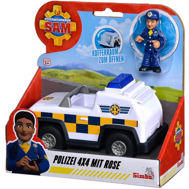„Simba“ ugniagesys Sam Jeep 4x4 mini figūrėlė