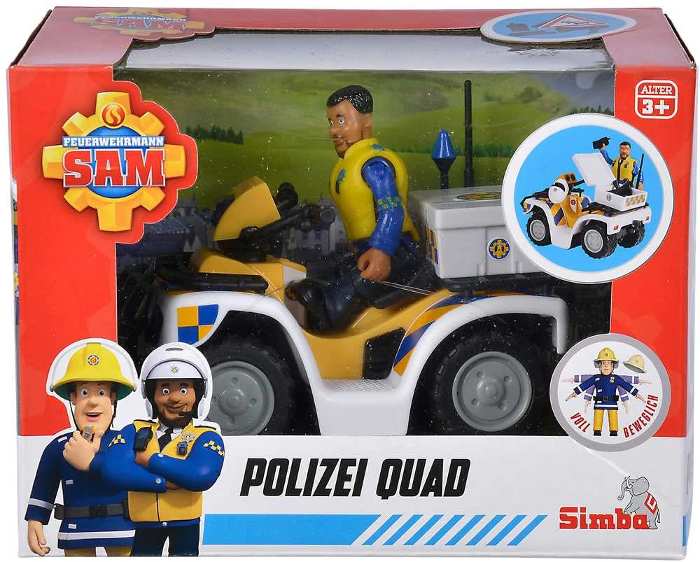 Pats „Simba“ ugniagesys yra policijos keturratis su Malcolmo figūra