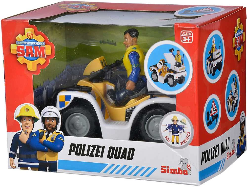 Pats „Simba“ ugniagesys yra policijos keturratis su Malcolmo figūra