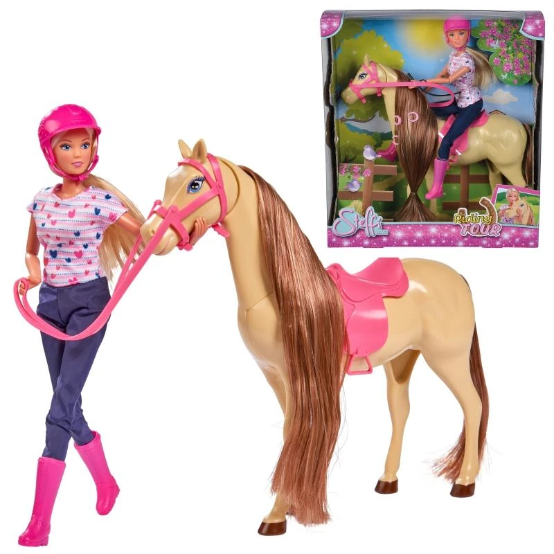 „Simba Steffi Love Doll“ su arkliu su aksesuarais