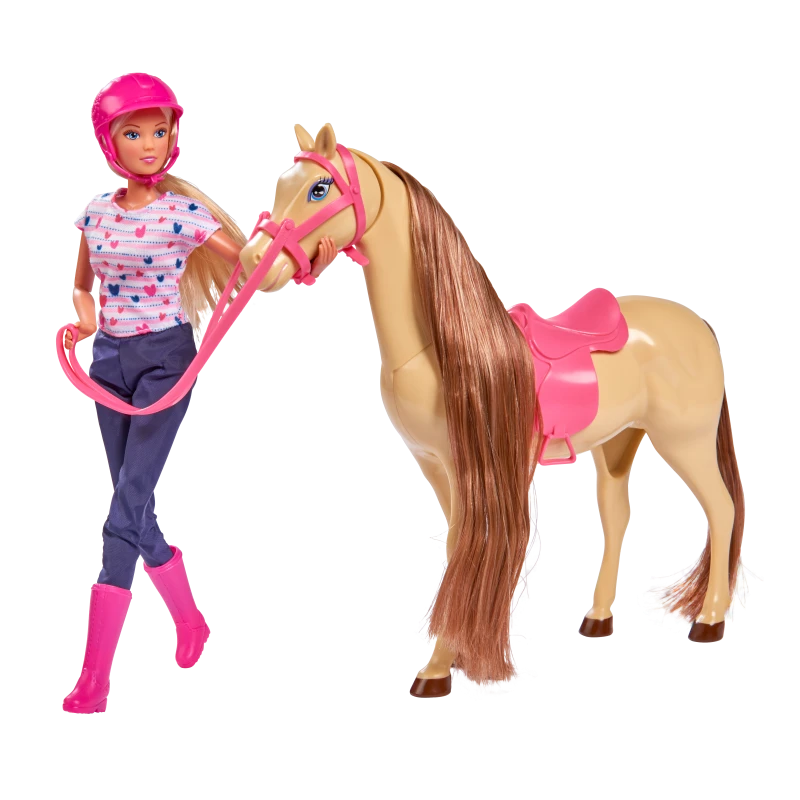 „Simba Steffi Love Doll“ su arkliu su aksesuarais
