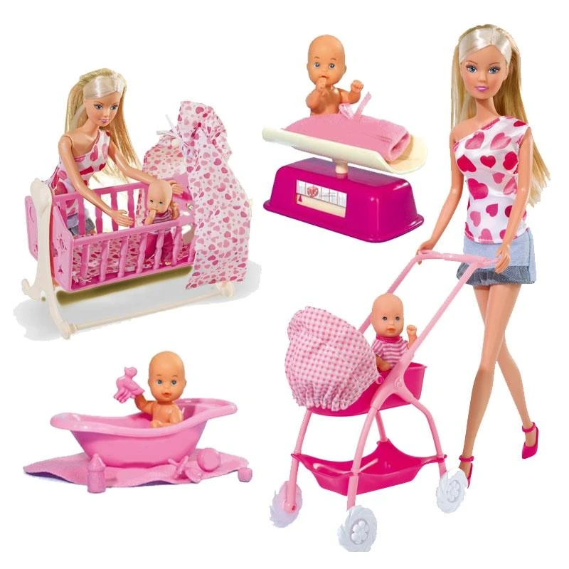Simba lėlė Steffi Love Mama su vaiku