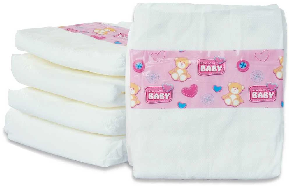 „Simba New Born Baby“ sauskelnių pamineriai 5 vnt. Už lėlę