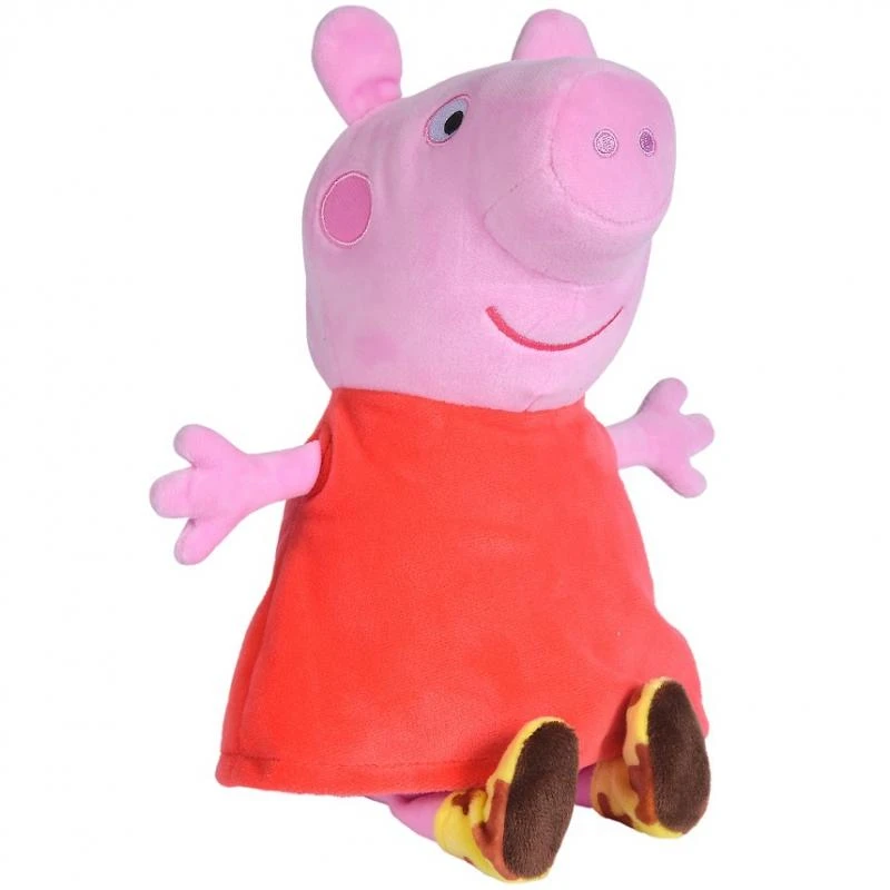 Hasbro „Simba Pig Peppa“ pliušinis talismanas su garsu 22 cm cuddly žaislu