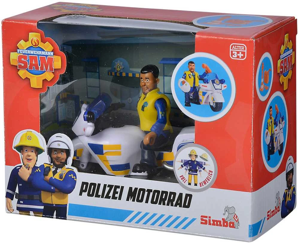 Pats „Simba“ ugniagesys yra policijos variklis su Malcolmo + AKC figūra