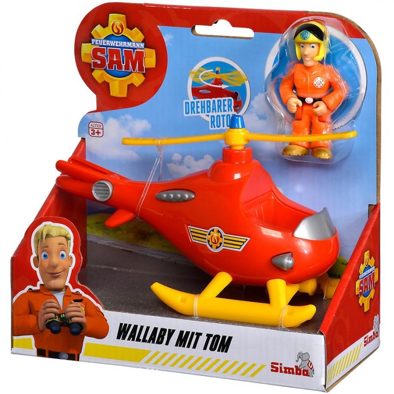 „Simba“ ugniagesių sraigtasparnio „Wallaby Mini“ figūrėlė