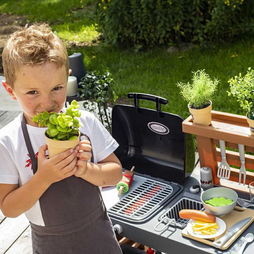 „Smoby Garden Kitchen Grilis 43“ aksesuarai
