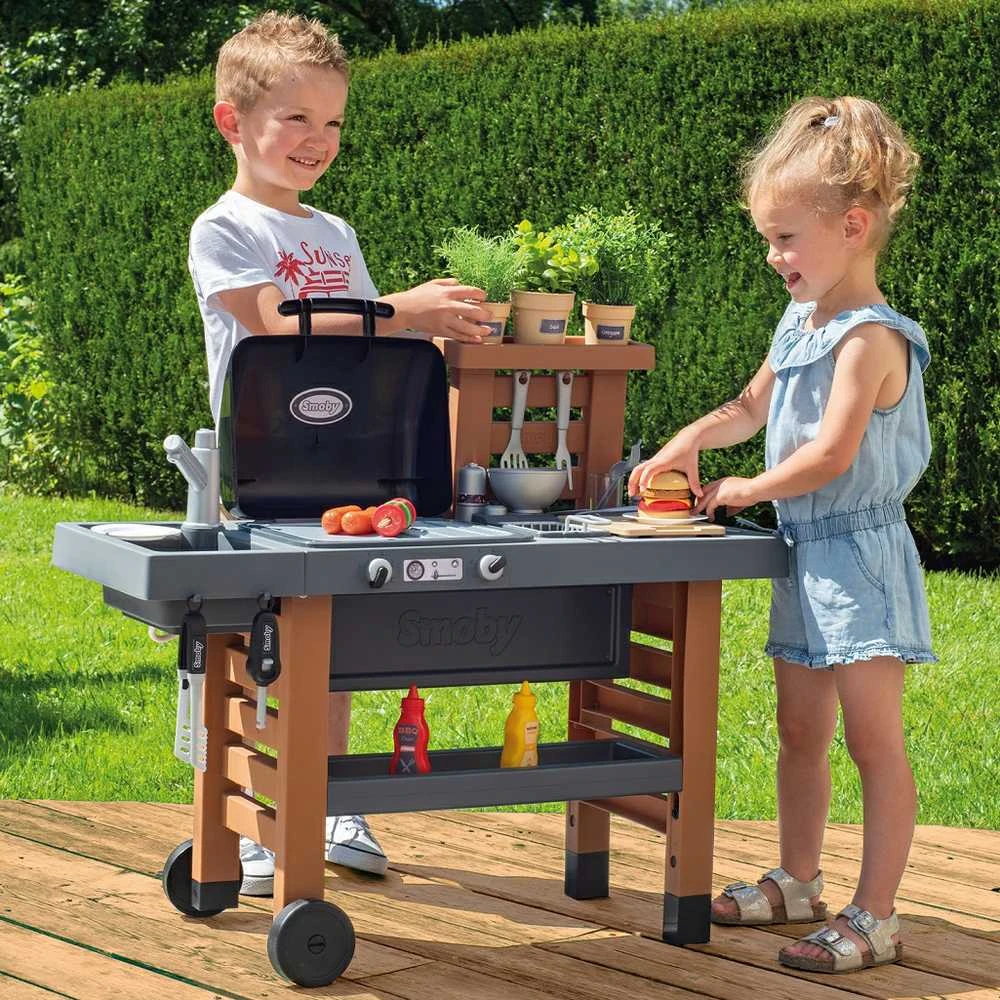 „Smoby Garden Kitchen Grilis 43“ aksesuarai