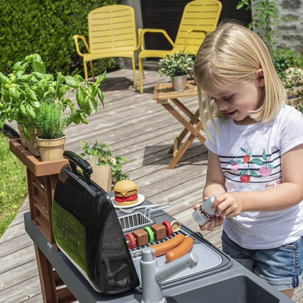 „Smoby Garden Kitchen Grilis 43“ aksesuarai