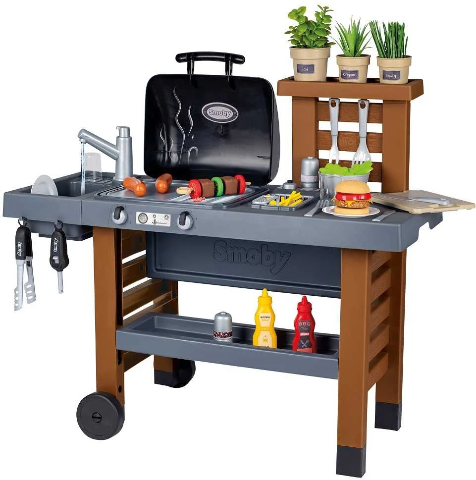 „Smoby Garden Kitchen Grilis 43“ aksesuarai