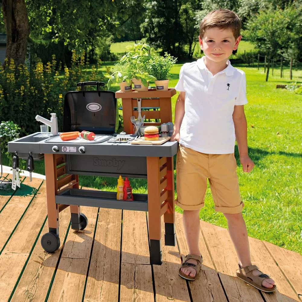 „Smoby Garden Kitchen Grilis 43“ aksesuarai