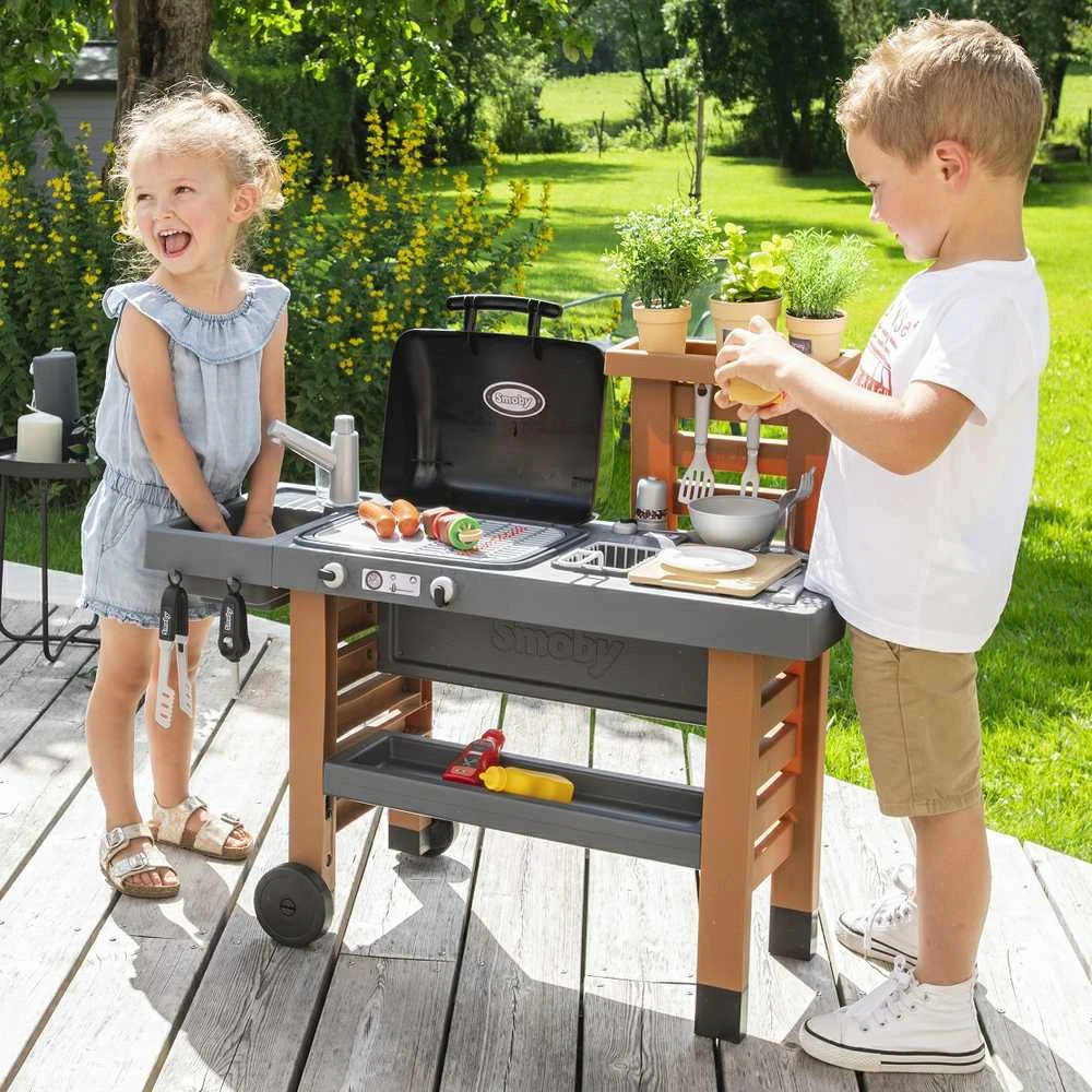 „Smoby Garden Kitchen Grilis 43“ aksesuarai