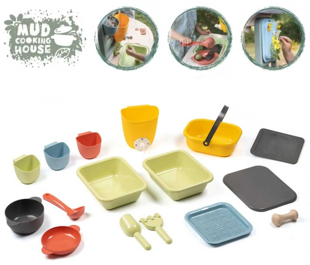 Smoby Domek Namas su molio virtuve