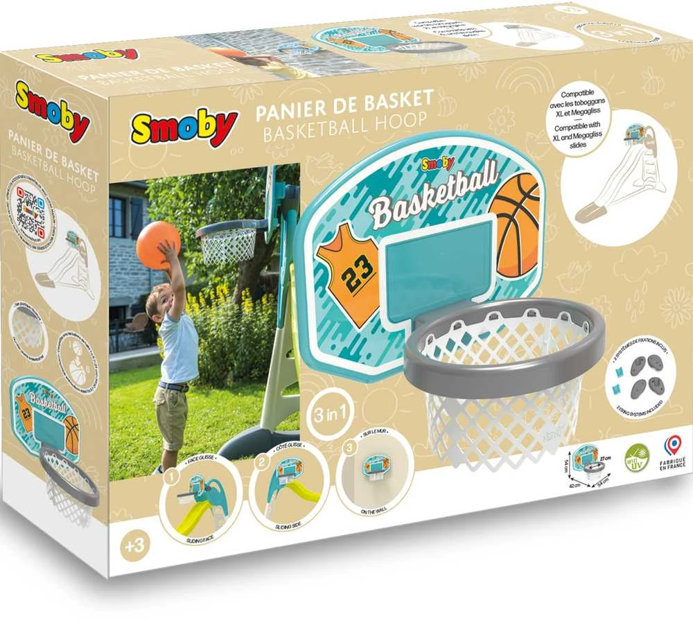 Smoby Krepšinio Turėklai Vaikams - Prisegamas prie Čiuožyklos