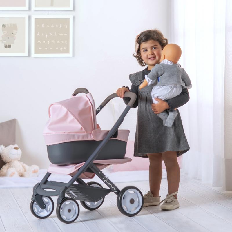 Smoby Maxi Cosi Quinny 3in1 lėlės vežimėlis