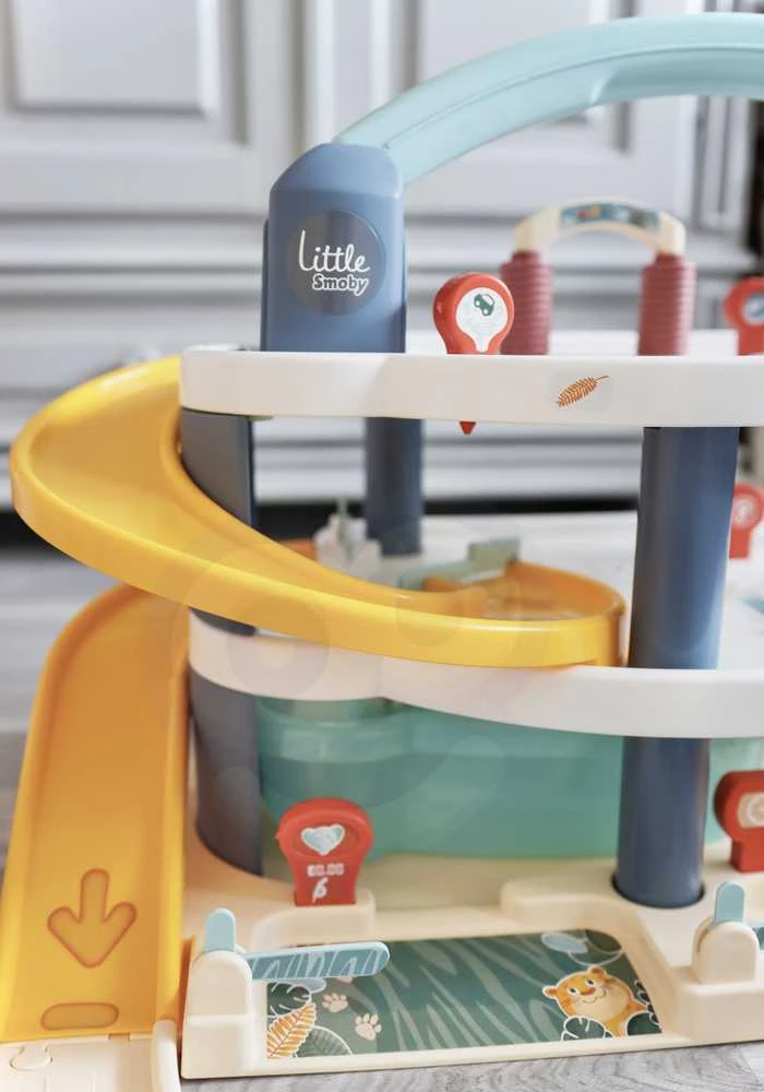 „Smoby Little Maxi Garage Car Vroom Planet“
