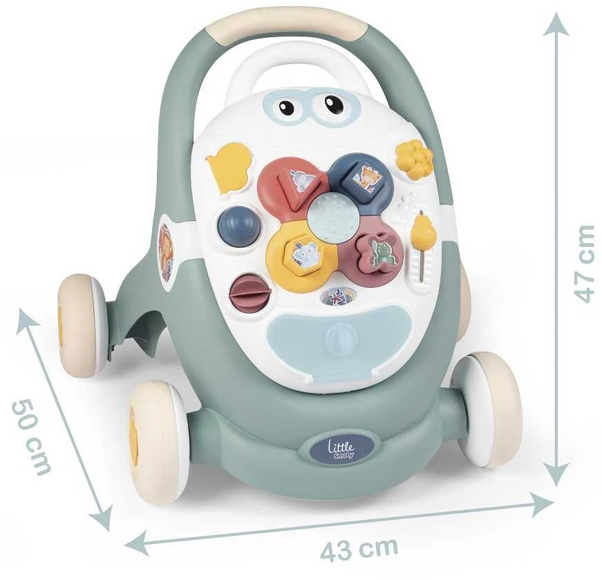 Smoby LS 3 viename Trotty Walker - interaktyvus stumdukas