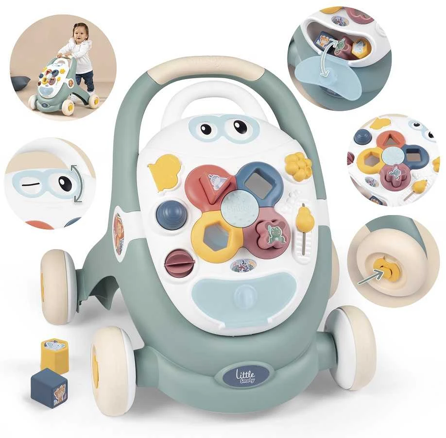 Smoby LS 3 viename Trotty Walker - interaktyvus stumdukas