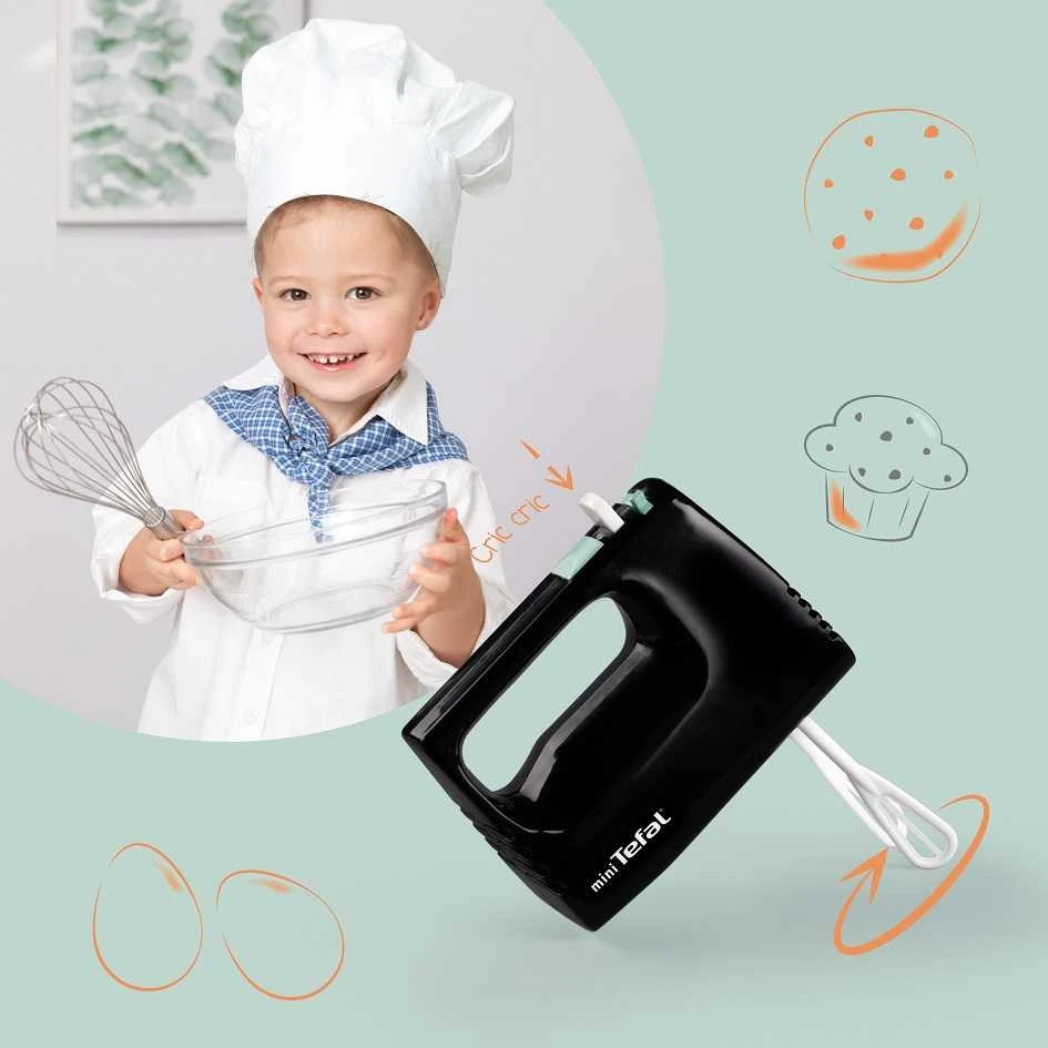 „Smoby Mini Tefal“ maišytuvo rankinis maišytuvas vaikams virtuvei