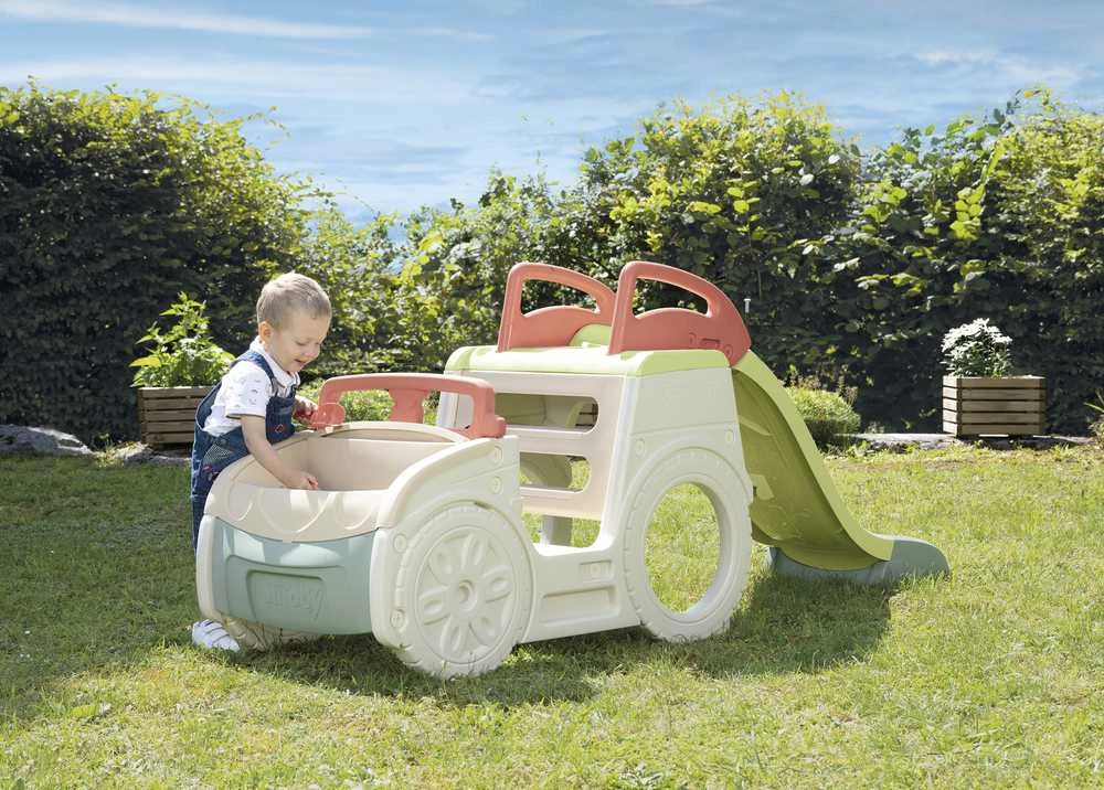 Nuotykių automobilis su čiuožykla Smoby Life